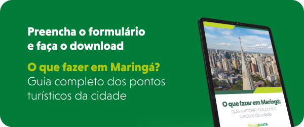 Banner encorajando o download do ebook o que fazer em maringá